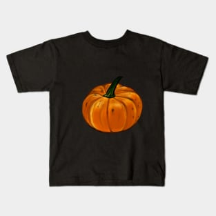 Pumpkin in Autumn Kids T-Shirt